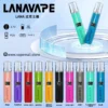 LANA皮革旗艦職人手縫一代主機｜恆壓晶片輸出維持穩定細膩煙霧｜推薦給講究生活美學與收藏價值的低調商務族
