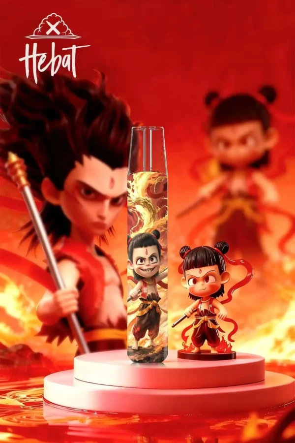 Hebat喜貝 x Labubu聯名一代通用主機｜精品級工藝外殼催生細膩綿密煙霧｜注重日常隨身吸睛度與生活質感的收藏家必備