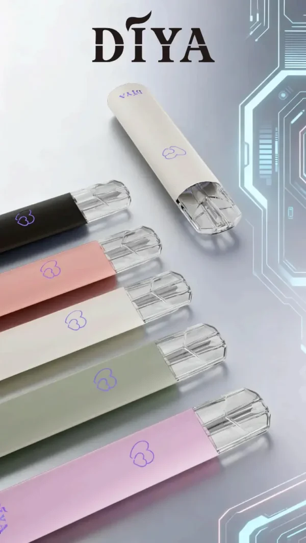 【買10送1】DIYA叮啞一代通用愛心電子煙主機｜智慧恆壓晶片帶來綿密霧感｜偏好高顏值外觀的女性玩家首選