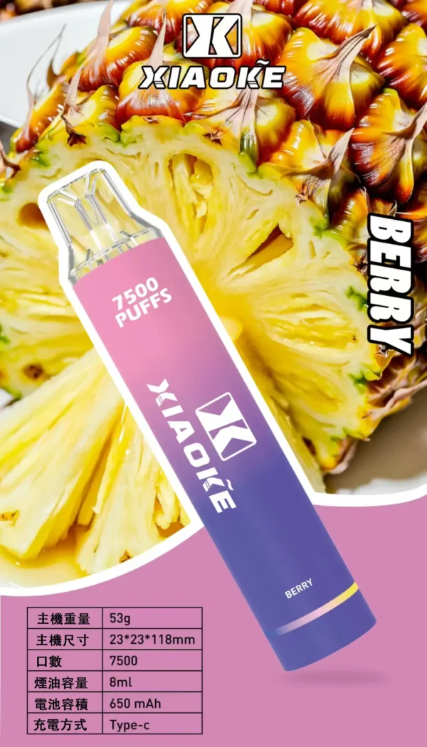 668dcd12e348ae6b2d1086461eb3e62b.webp XIAOKE 梟客 7500口拋棄式電子煙|主打網狀霧化黑科技與長效續航|適合偏好瞬時爆發濃郁層次與飽滿口感的玩家