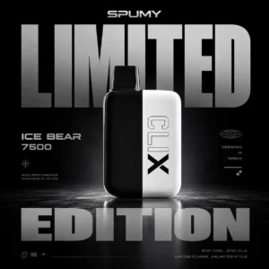 SPUMY冰熊7500口拋棄式電子煙｜智慧氣流感應與極凍配方催生細膩煙霧｜不想費心維護主機的初學者入門首選