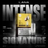 LANA 發光一代通用煙彈｜主打吸氣感應炫彩特效與微孔陶瓷芯｜適合偏好絢麗視覺與細緻霧化的一代主機玩家