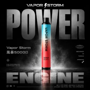 ChatGPT-Image-2026年6月18日-上午02_51_17.webp VAPOR STORM風暴5000口拋棄式電子煙|主打網狀芯豐沛霧感與大容量|適合偏好長效便利的玩家