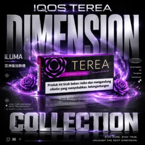 IQOS TEREA 亞洲版加熱菸彈｜創新電感應加熱技術呈現持久飽滿菸感｜追求真菸口感與極致解癮的資深玩家首選