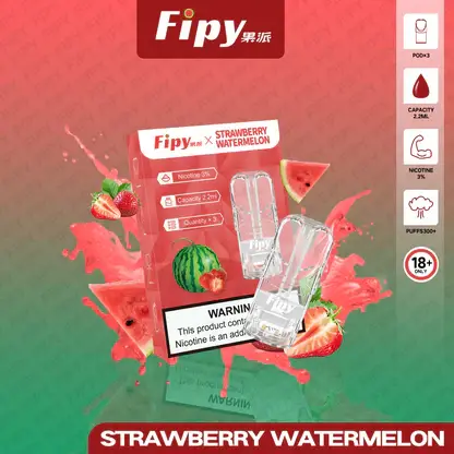 【買3贈主機】Fipy果派一代通用透明煙彈｜獨立可視油艙結構呈現清透霧感｜重視殘油量與便利性的高頻使用者首選