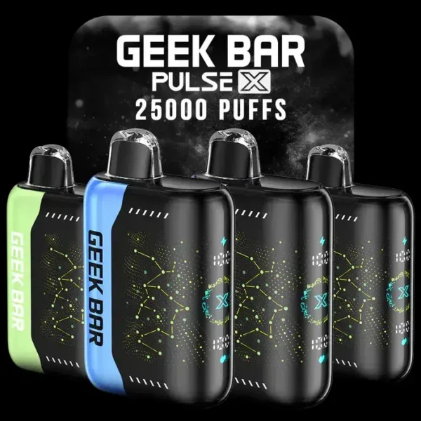 GeekbarPulseX_1024x_MOUNTSMOKES_700x700_9d371f9e-092b-4ad3-9529-8f848741ad00.webp 【買5贈1】GEEK BAR Pulse X星空旗艦25000口拋棄式電子煙|全球首創3D曲面星空螢幕催生細膩煙霧|注重前衛科技感與生活質感的商務族群必備貨