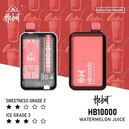 Hebat喜貝拋棄式一次性10000口-2.webp Hebat喜貝10000拋棄式電子煙|智能晶片控溫維持低負擔感順暢進氣|適合不喜歡繁瑣注油換彈的新手