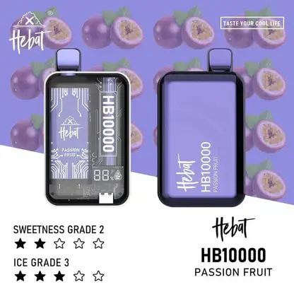 Hebat喜貝拋棄式一次性10000口.webp Hebat喜貝10000拋棄式電子煙|智能晶片控溫維持低負擔感順暢進氣|適合不喜歡繁瑣注油換彈的新手