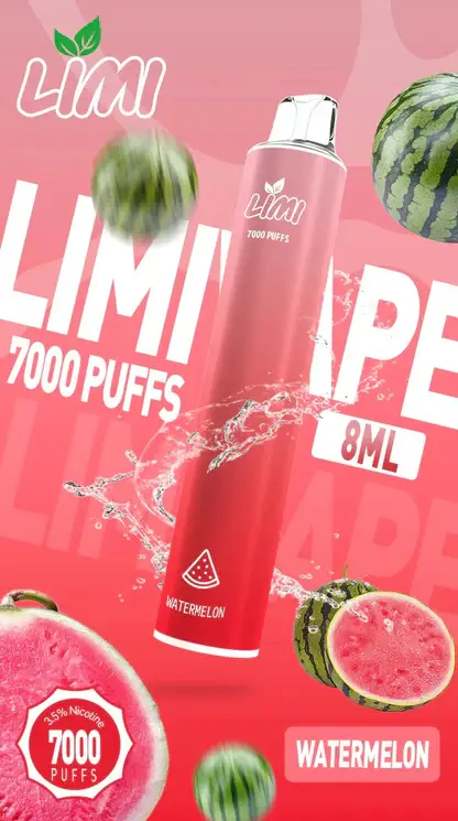 LIMI拋棄式一次性7000口-2.webp LIMI 7000口拋棄式電子煙|主打極致冰爽層次與強勁擊喉感|適合偏好強烈擊喉體感與沁涼風味的玩家