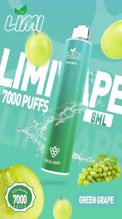 LIMI拋棄式一次性7000口-9.webp LIMI 7000口拋棄式電子煙|主打極致冰爽層次與強勁擊喉感|適合偏好強烈擊喉體感與沁涼風味的玩家