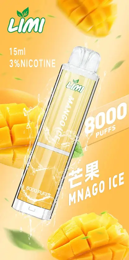 LIMI拋棄式一次性8000口-10.webp LIMI 8000口拋棄式電子煙|主打吸氣發光燈效與大容量冰萃風味|適合偏好絢麗視覺潮流與飽滿冰爽口感的玩家