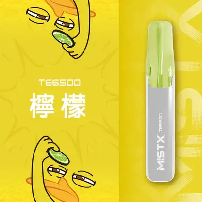 Mist X 鴨嘴獸 6500口拋棄式電子煙｜主打療癒萌系外觀與長效續航電力｜適合偏好吸睛設計與持久電量的潮流玩家