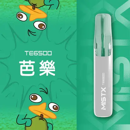 Mist X 鴨嘴獸 6500口拋棄式電子煙｜主打療癒萌系外觀與長效續航電力｜適合偏好吸睛設計與持久電量的潮流玩家