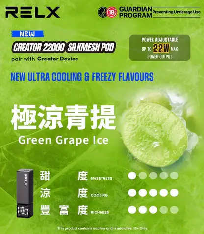 【加購0贈主機】RELX 悅刻 Creator 積木系列｜主打樂高DIY潮流外殼與動態瓦數調壓技術｜適合偏好專屬個性化造型與驚人高口數續航的玩家