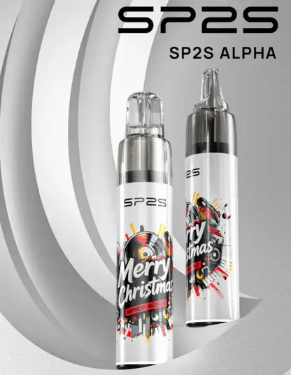 SP2S MAX ALPHA聖誕限定專用電子煙主機｜限定奢華塗層外觀呈現細膩飽滿霧感｜追求節日限定美學與強勁輸出的資深玩家首選
