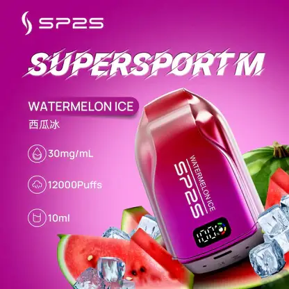 SP2S歐規版12000口拋棄式電子煙｜智慧油電顯示螢幕系統催生細膩煙霧｜注重前衛外觀與生活質感的商務族群必備