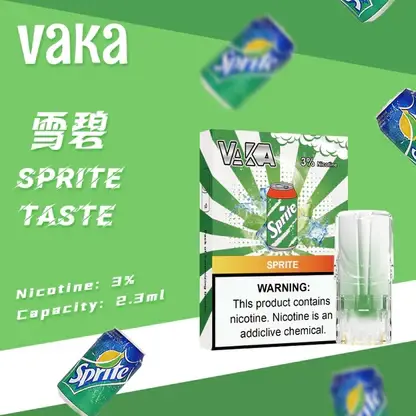 【買8盒贈主機／買6贈1】VAKA發光一代通用煙彈｜主打七彩LED閃爍燈效與絲滑擊喉感｜適合偏好絢麗視覺與大容量的一代主機玩家