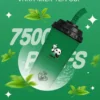 VAKA 奶茶杯 7500口拋棄式電子煙｜主打可愛熊貓外觀與澎湃大容量｜適合偏好潮流萌系設計與絲滑擊喉感的街頭玩家
