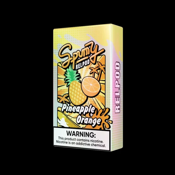 pineappleorange.webp SPUMY冰熊五代通用煙彈|獨家極凍配方呈現清爽霧感|追求高相容性與便利體驗的老玩家首選