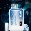 SP2S 思博瑞 GEM 9000口拋棄式電子煙｜主打透明水晶工藝與全彩智能顯示螢幕｜適合偏好潮流晶透外觀與精準掌握電量油量的玩家